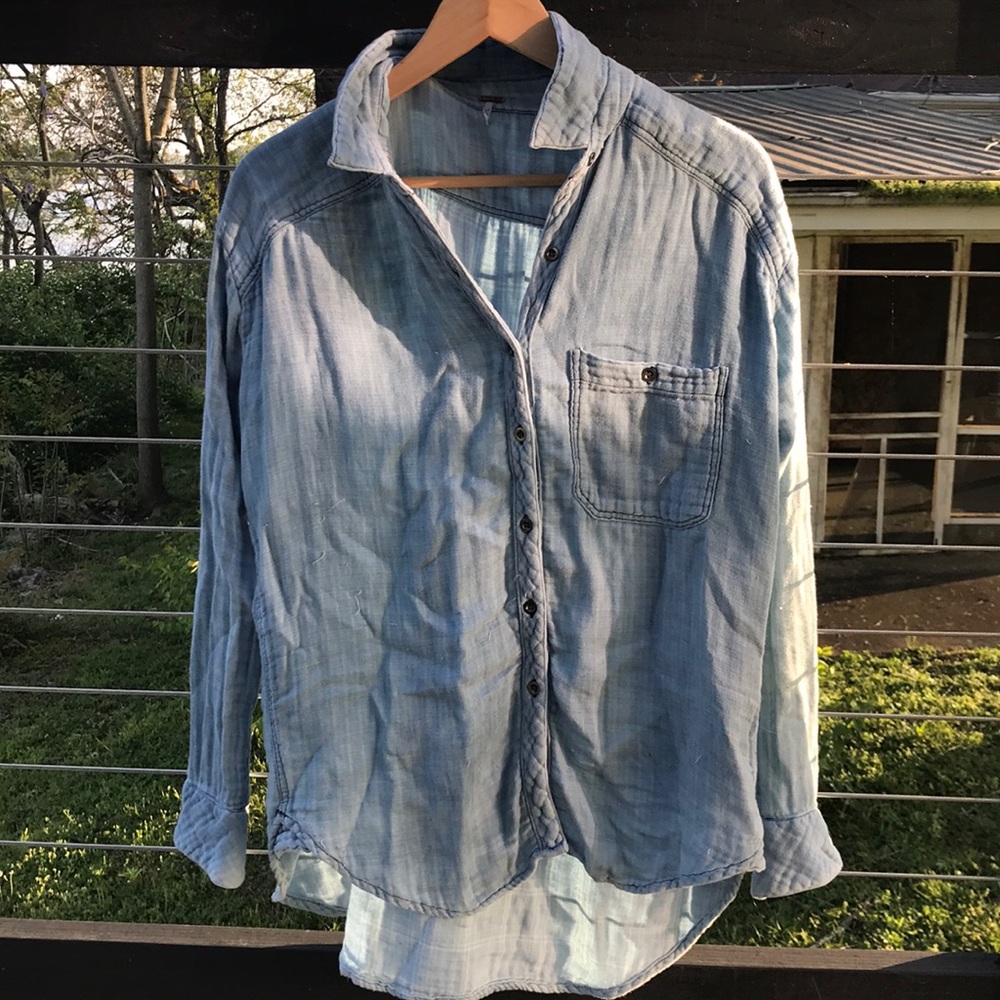 Free People Oversized Flannel